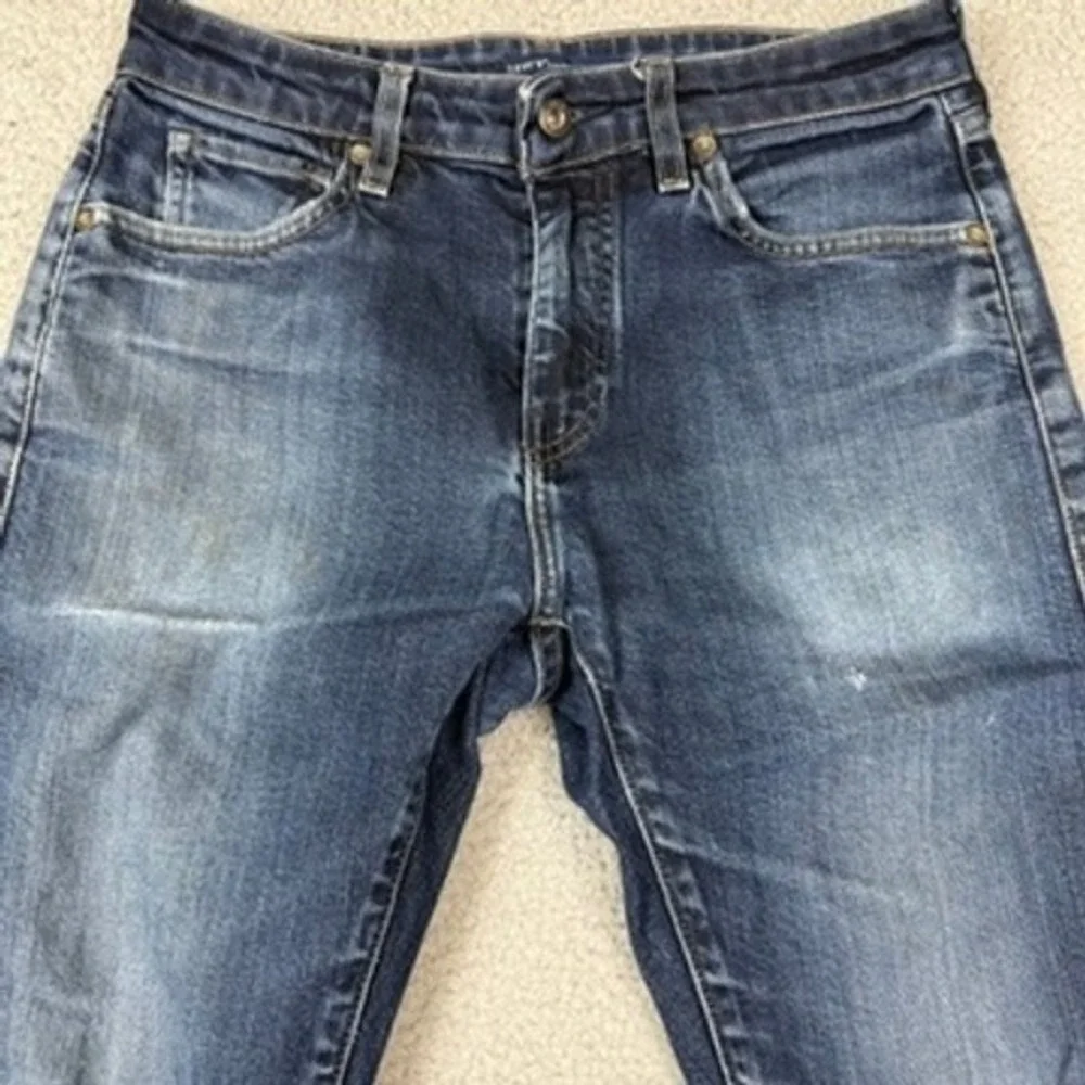 Levi's Made & Crafted Denim‎ Jeans Tack Slim 30x32 Mens Blue Distressed